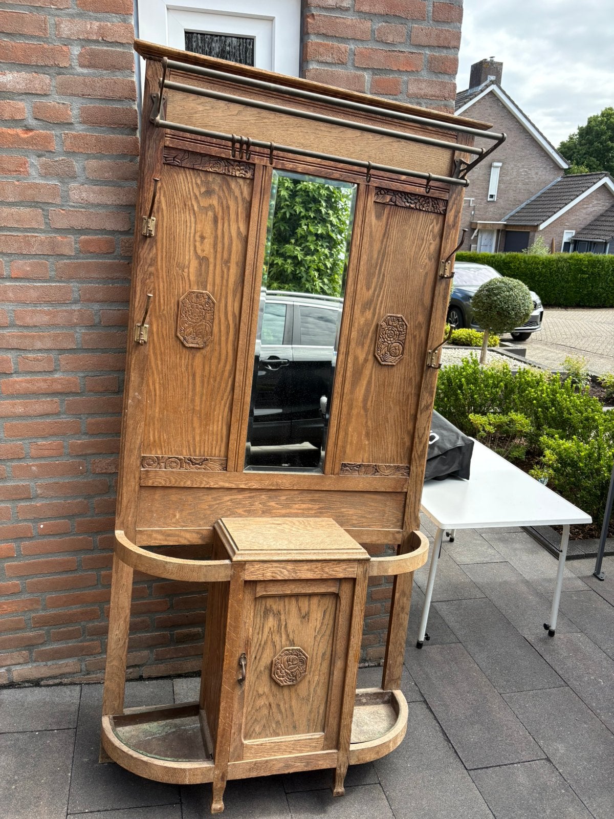 Mooie antieke kapstok te koop!!, Antiek en Kunst, Ophalen