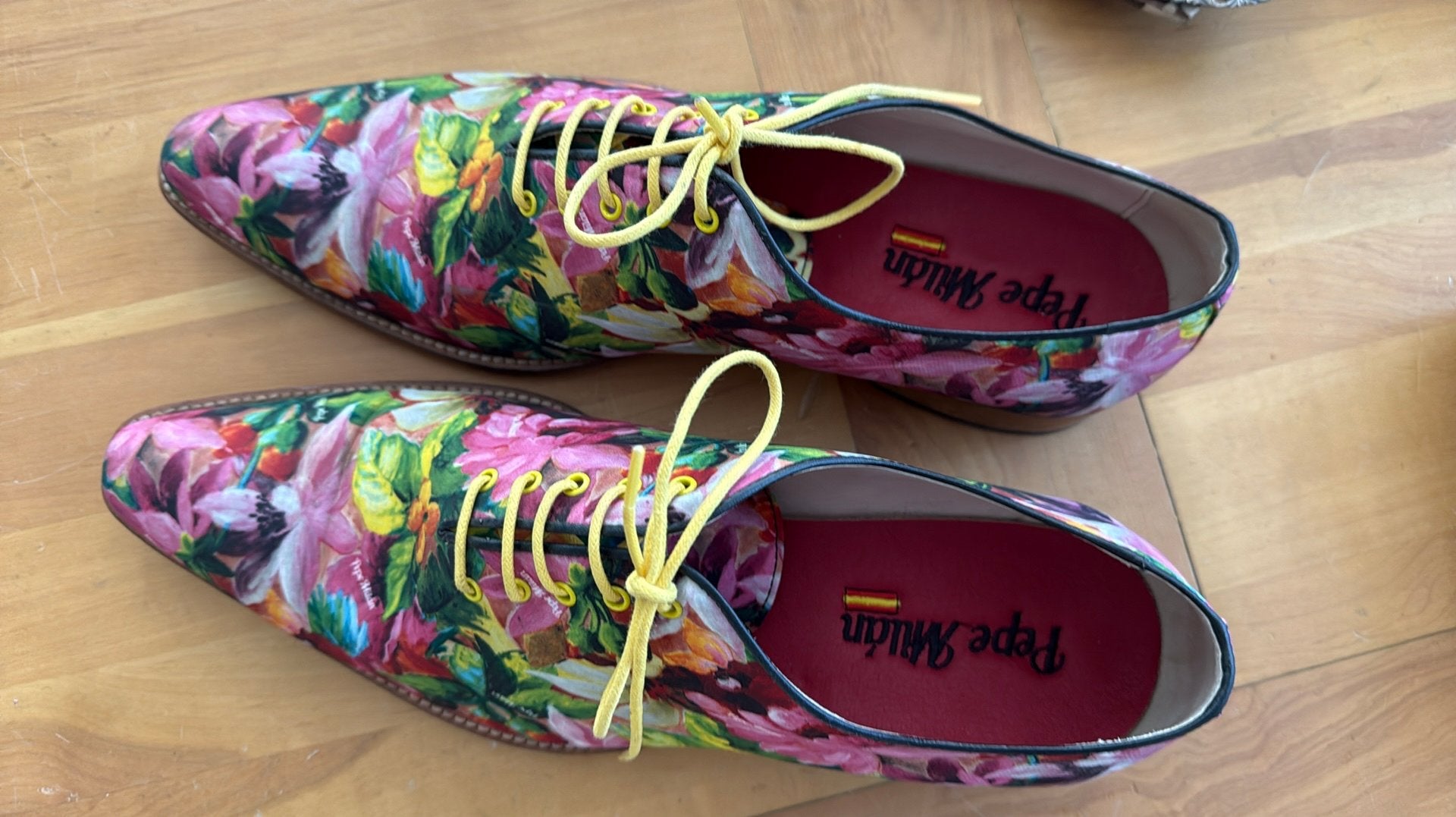 fleurige schoenen Pepe Milan maat 46, Overige kleuren, Ophalen of Verzenden, Zo goed als nieuw, Veterschoenen