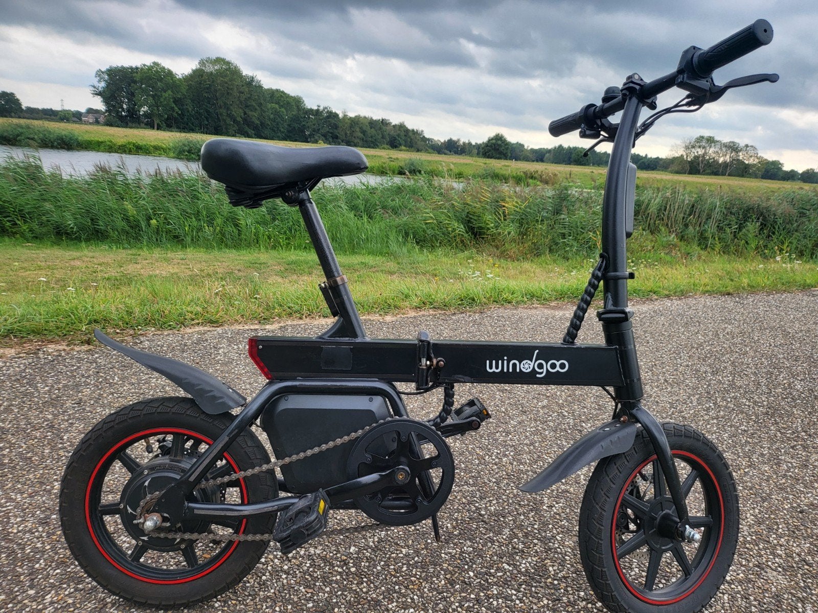 windgo b20 vouwfiets, Fietsen en Brommers, Ophalen, Zo goed als nieuw, 20 inch of meer