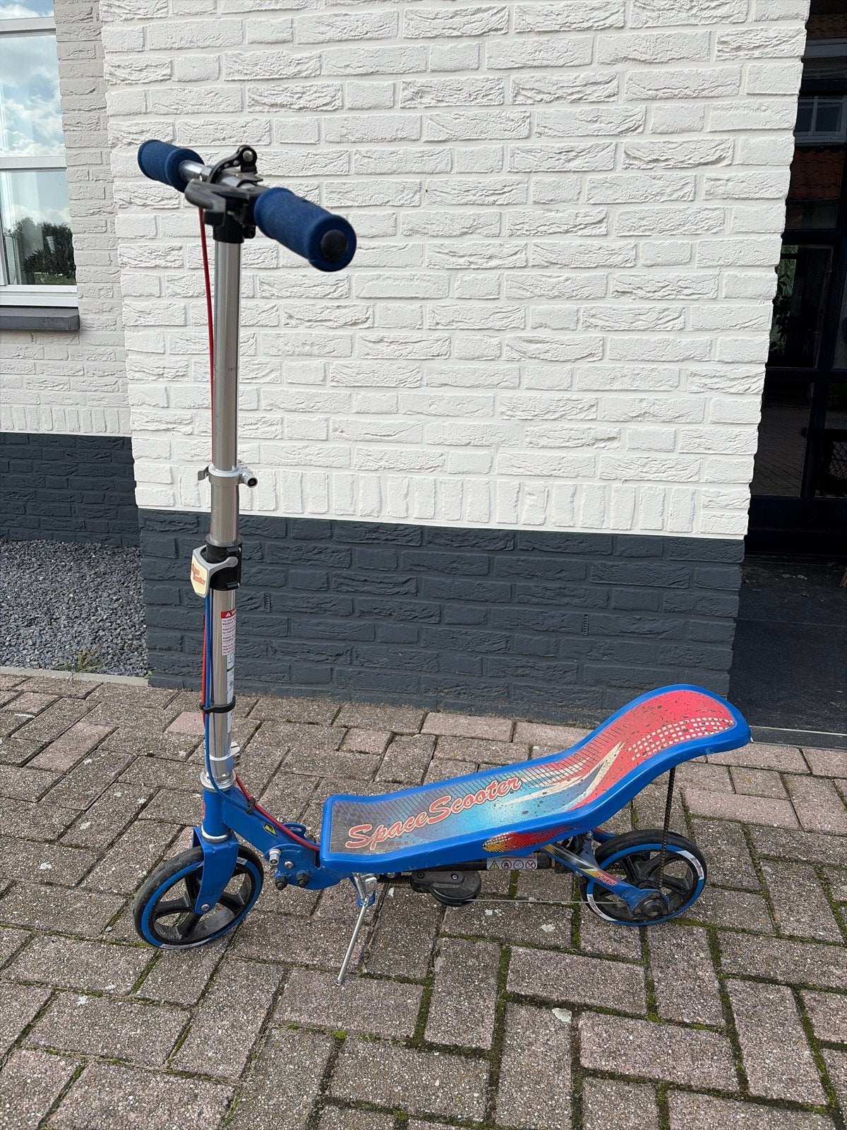 Space Scooter X590 - Blauw/Rood, Fietsen en Brommers, Ophalen of Verzenden, Gebruikt, Gewone step