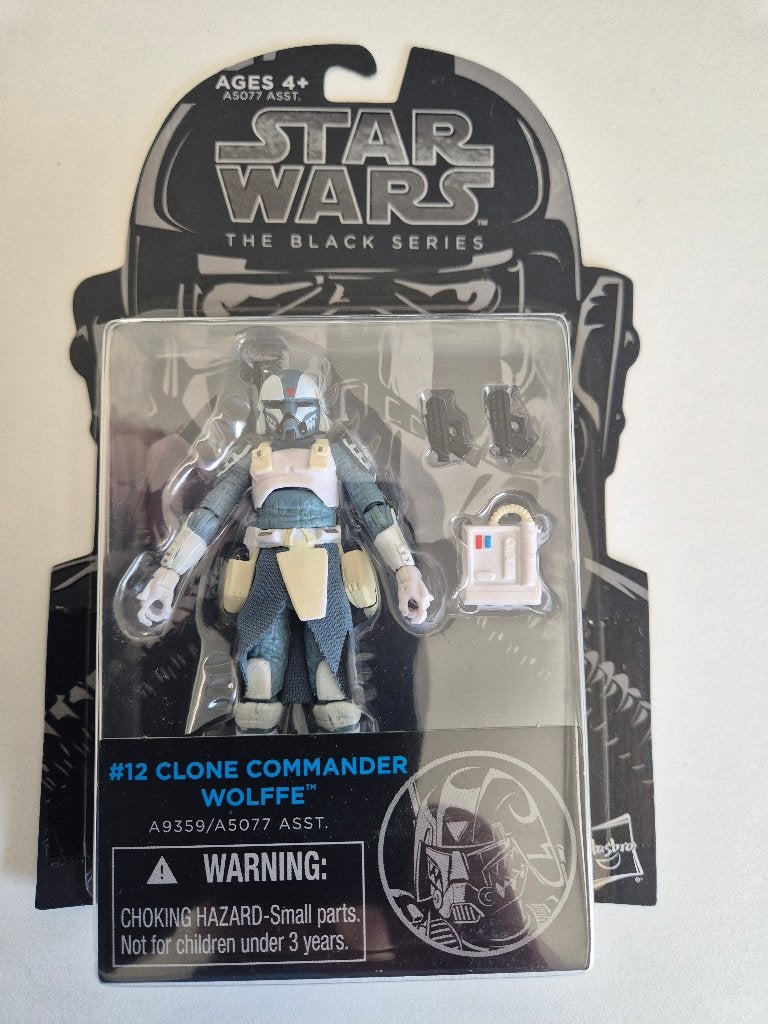 Star Wars BS Blue 3.75" #12 Clone Commander Wolffe, Verzamelen, Star Wars, Ophalen of Verzenden, Nieuw, Actiefiguurtje