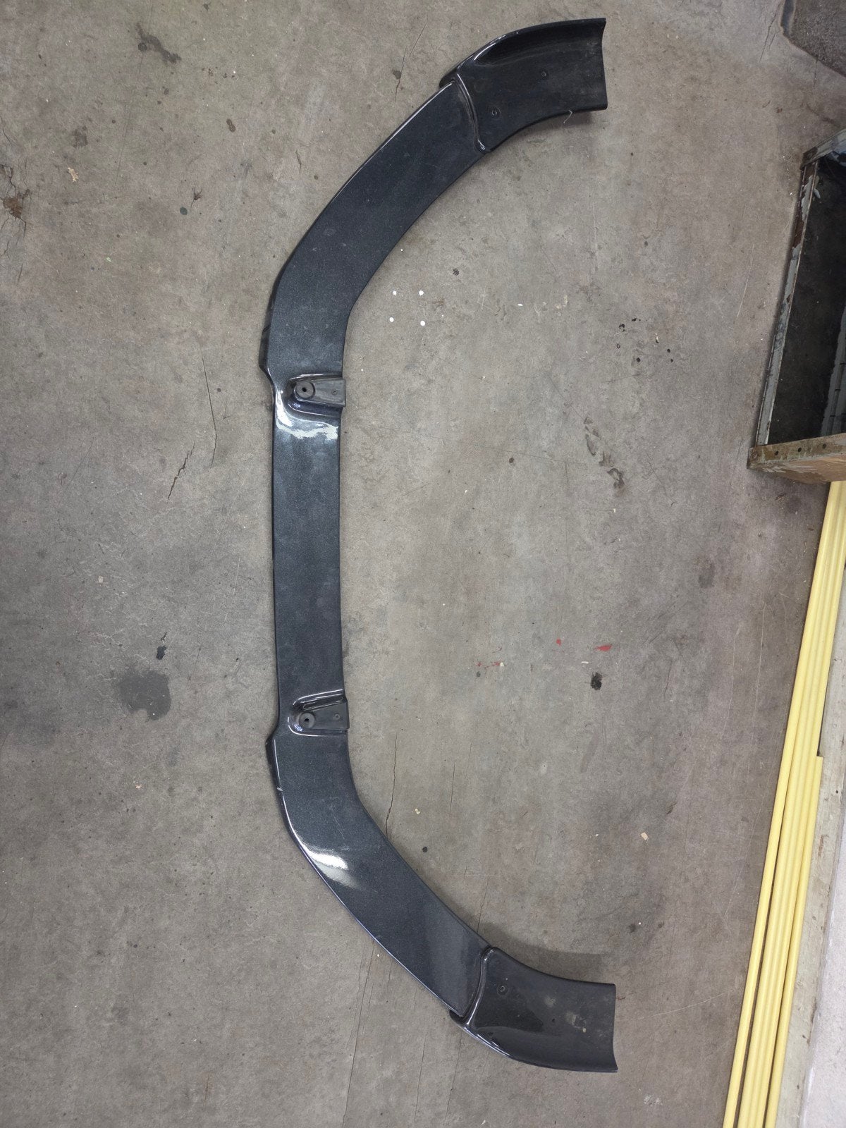 Opel Insignia OPC front splitter bumperlip, Gebruikt, Voor, Opel, Ophalen of Verzenden
