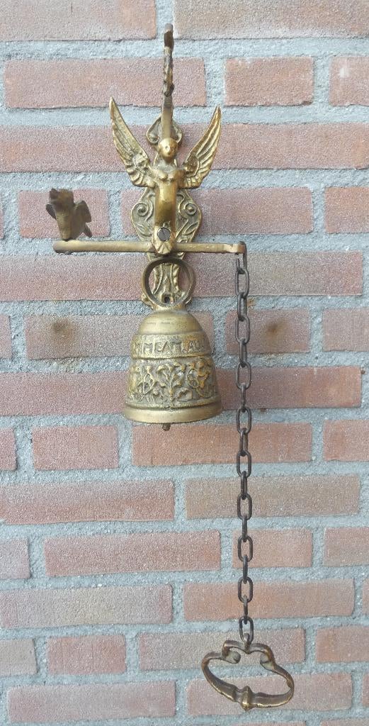 Antieke klooster bel [1996], Antiek en Kunst, Antiek | Koper en Brons, Ophalen