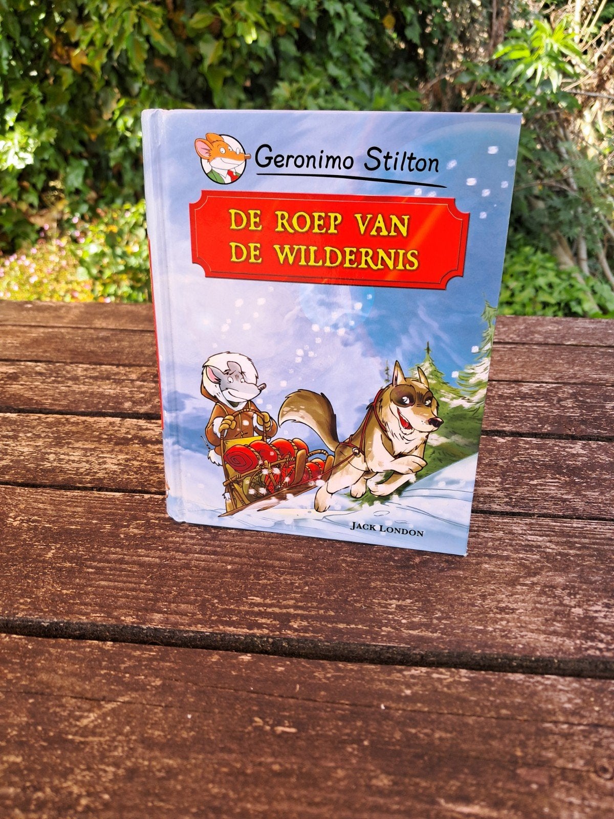 De roep van de wildernis, leesboek Geronimo Stilton, Boeken, Ophalen, Zo goed als nieuw, Geronimo Stilton., Fictie