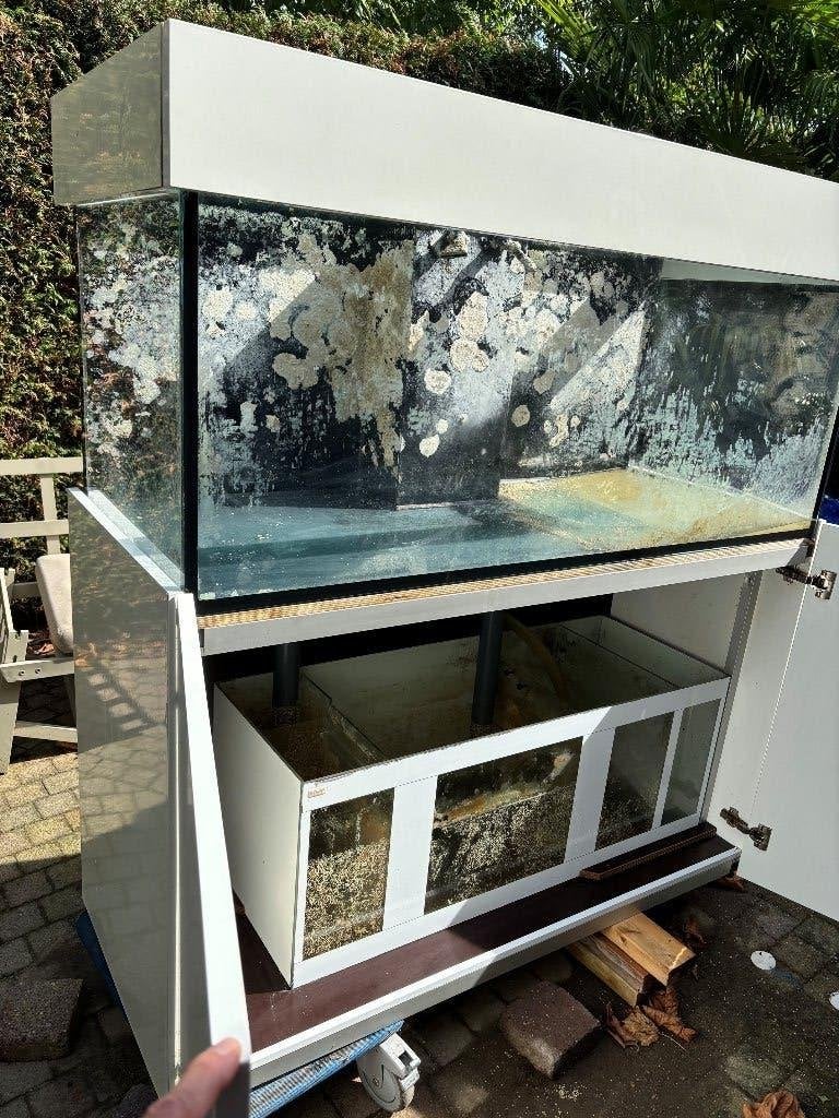 Aquaja 535 DL Aquarium, Dieren en Toebehoren, Vissen | Aquaria en Toebehoren, Ophalen, Inclusief controller, Gebruikt, Leeg aquarium