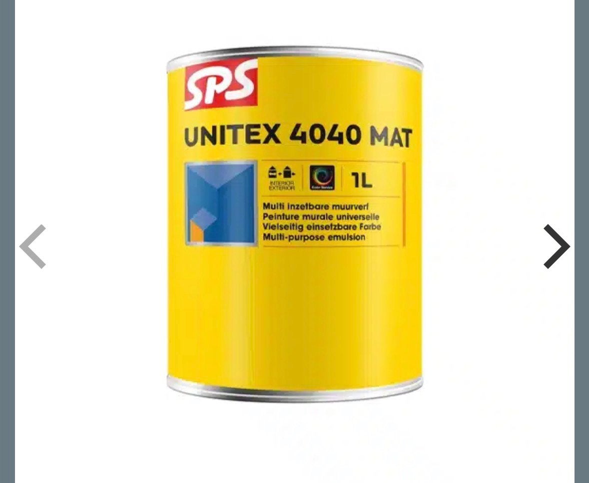 Muurverf SPS 4040, Ophalen, Blauw, Nieuw, Verf