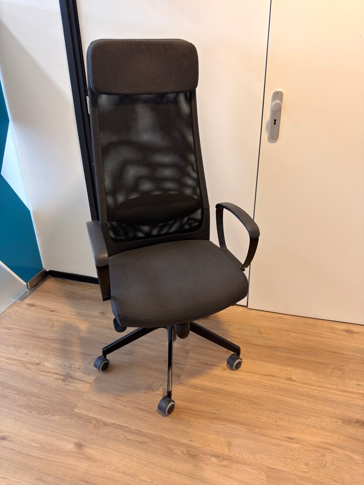 Bureaustoel Markus Ikea, Huis en Inrichting, Ophalen, Zo goed als nieuw, Zwart