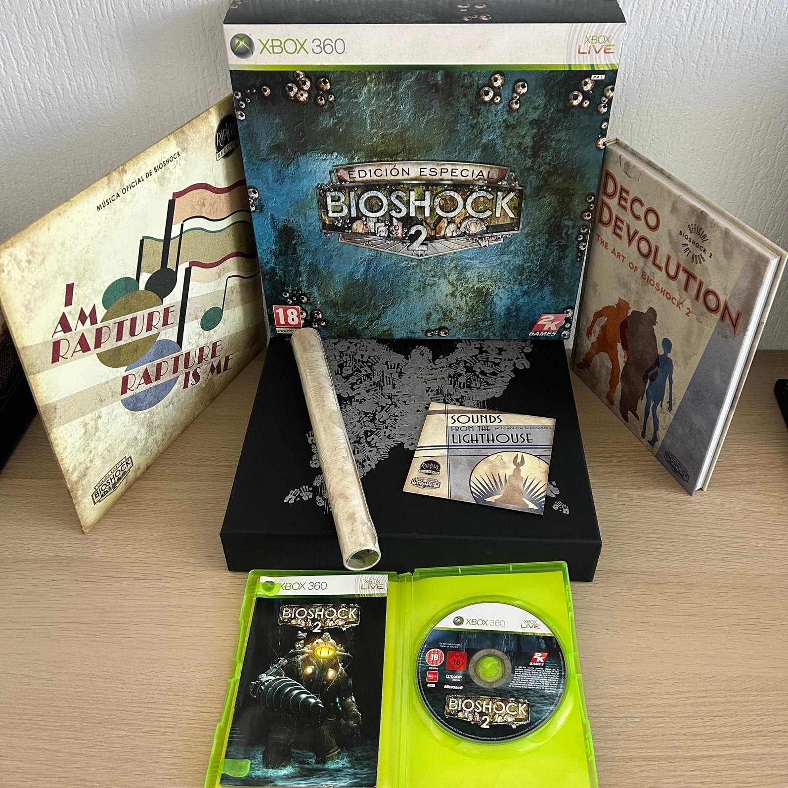 BioShock 2 Special Edition Xbox 360 (PAL Spanje - Complete), Avontuur en Actie, Vanaf 18 jaar, Verzenden, 1 speler