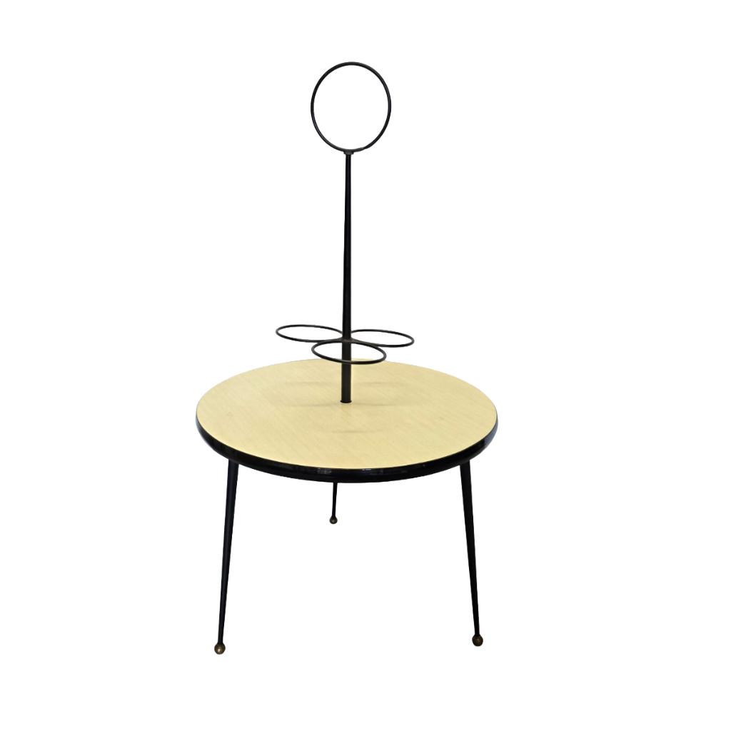 Vintage Formica wijn/planten tafel, Verzamelen, Retro, Huis en Inrichting, Ophalen