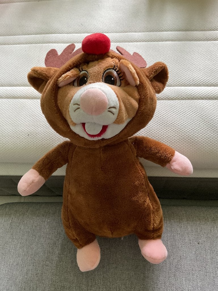 AH hamster Rudolf the red nose reindeer, Ophalen of Verzenden, Zo goed als nieuw