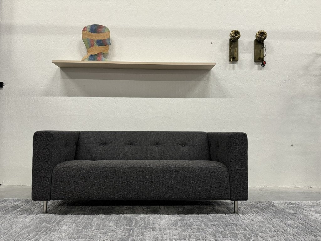 2 Nieuw Gelderland 6111 Bank 2,5 Monza stof Design Bankstel, 150 tot 200 cm, Ophalen of Verzenden, Rechte bank, Info@gelderlanddesign.com