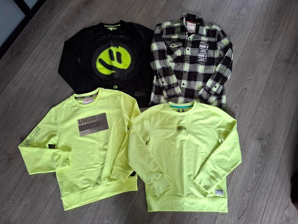 Vingino overhemd + 3 sweaters maat 152, Ophalen of Verzenden, Zo goed als nieuw, Setje, Vingino