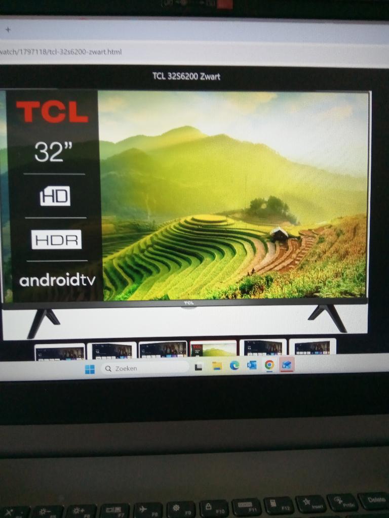 TCL 32 INCH SMART TV, Audio, Tv en Foto, Televisies, 50 Hz, HD Ready (720p), 80 tot 100 cm, Zo goed als nieuw