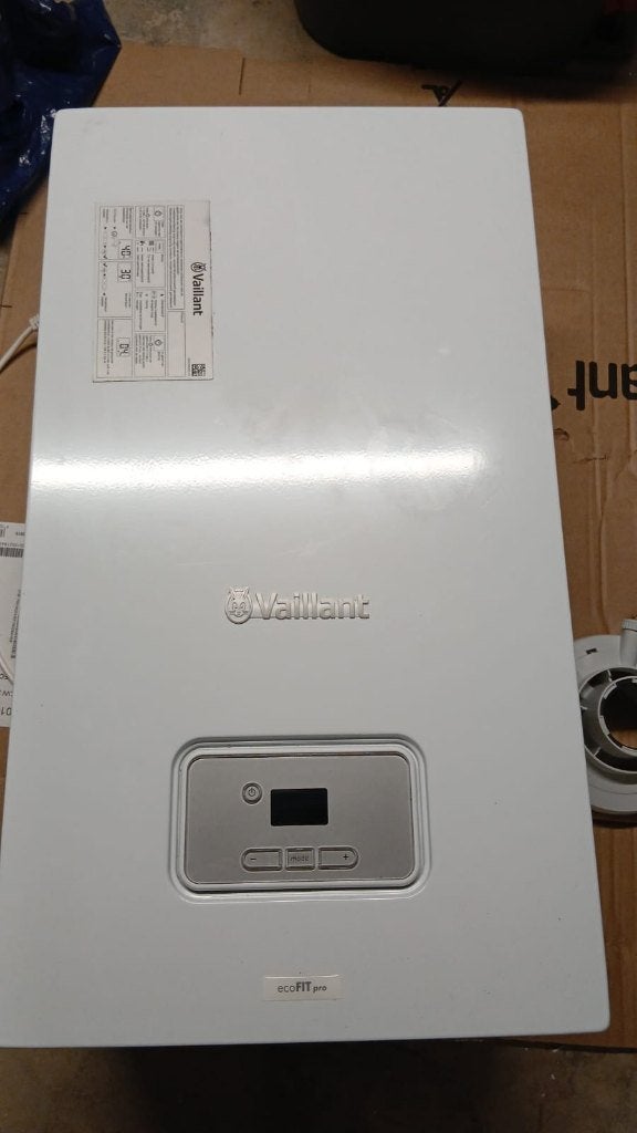 Vaillant ecoFIT pro CW5 cv-ketel – circa 1 jaar gebruikt, Ophalen, 30 tot 80 cm, Gebruikt, Hoog rendement (Hr)