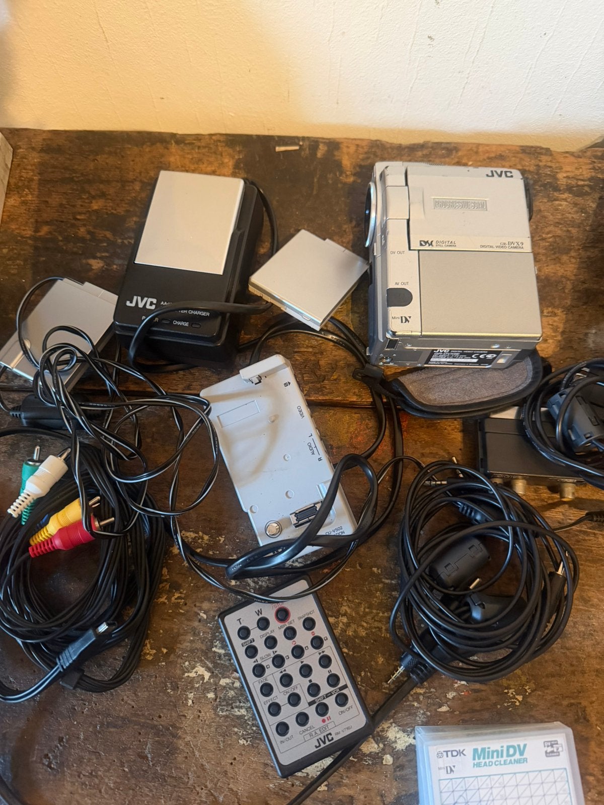 JVC Mini DV Digital Camcorder gr DV X 9 zeer uitgebreid, Mini dv, Externe microfoon, JVC, Ophalen of Verzenden