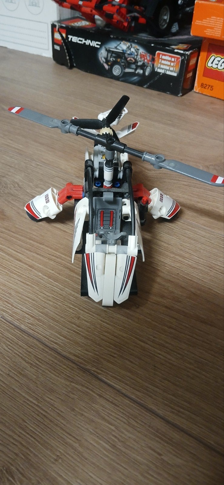 Lego Technic Helikopter LK-01, Ophalen of Verzenden, Zo goed als nieuw, 1:72 tot 1:144, Overige merken