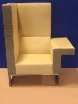 Palau Bricks Akoestische Design stoel geel/groen -Llinks, Ophalen, Gebruikt, Overige materialen, 75 tot 100 cm