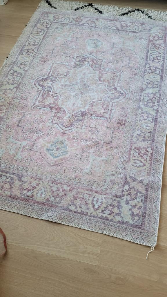 Vloerkleed Karwei Persia Kashmar Roze 160x230 cm, Ophalen, Gebruikt, 150 tot 200 cm, 200 cm of meer
