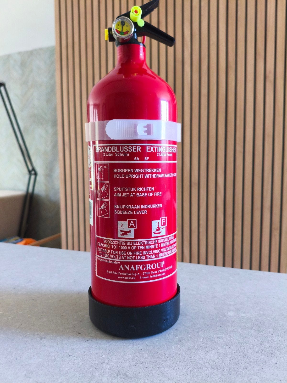 A & F brandblusser 2 liter, Ophalen, Nieuw
