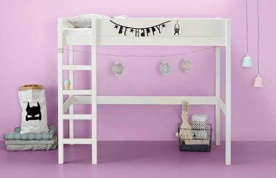 NOUS Kids  hoogslaper Charlie (90x200 cm), Ophalen, Gebruikt, Eenpersoons, 160 tot 180 cm