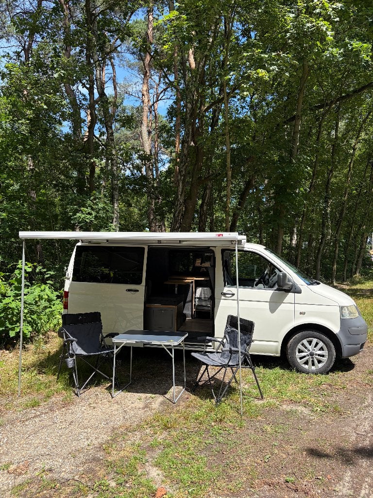 VW T5 campervan, Caravans en Kamperen, Campers, Particulier, tot en met 4, Buscamper of Camperbus, Ophalen