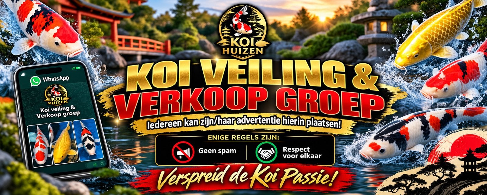 Koi fb groep met je aan!, Karper of Koi