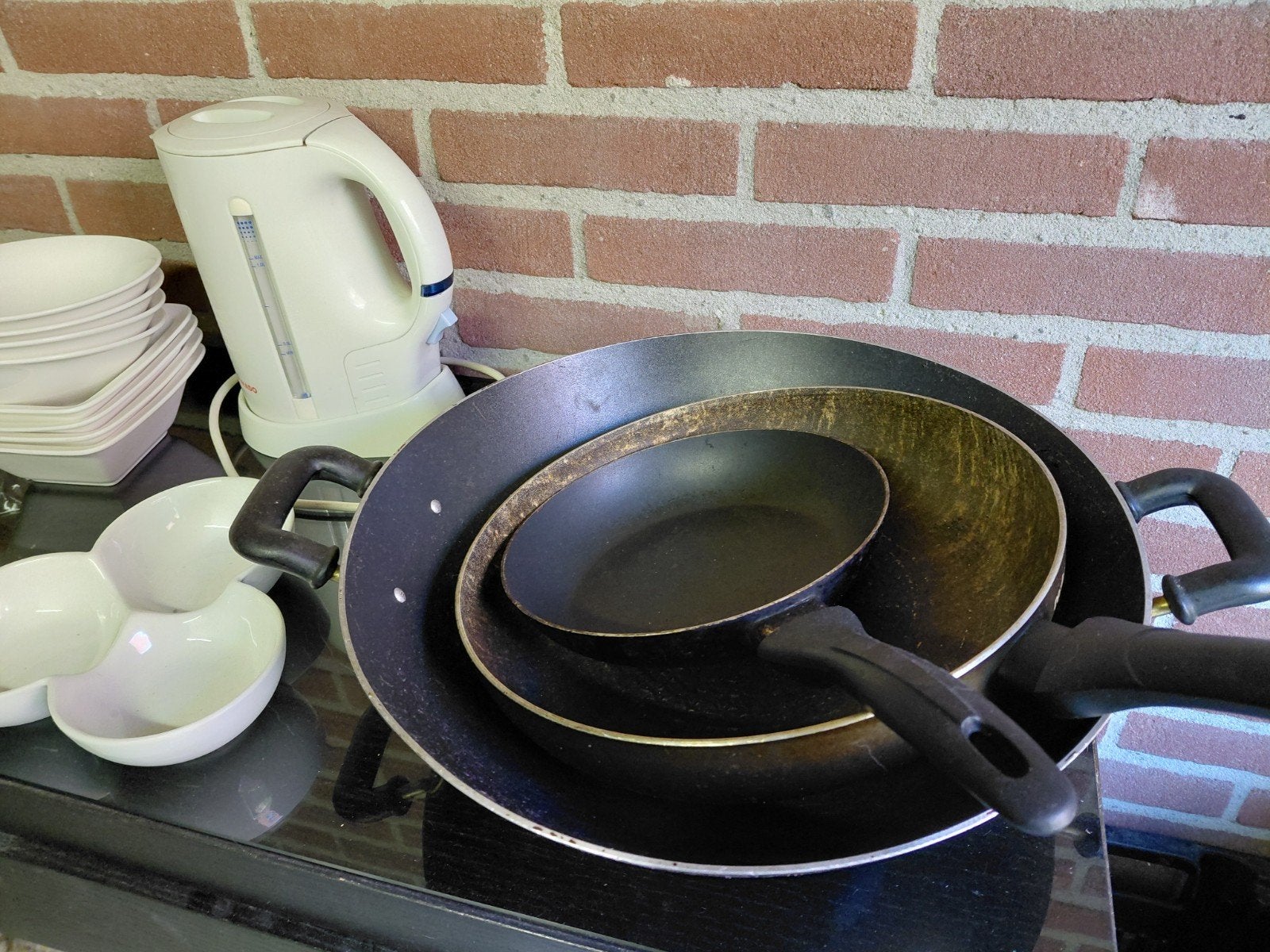 Diverse servies en keukenbenodigdheden, Ophalen, Gebruikt, Overige merken, Keramiek