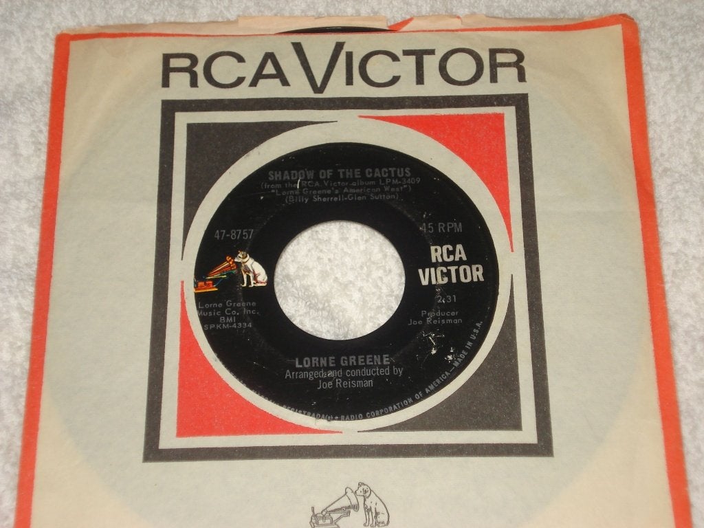 Lorne Greene  Shadow of The Cactus        Orgineel, Originele persing, Ophalen of Verzenden, Zo goed als nieuw, Country en Western