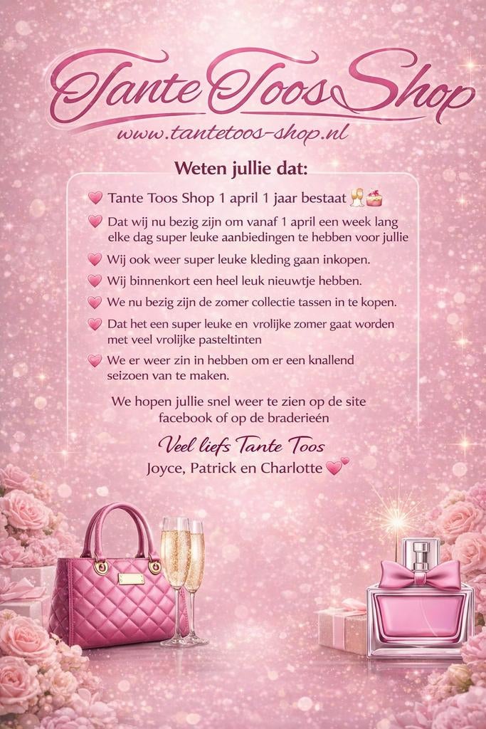 Stijlvolle Tassen & Parfum - Zomercollectie, Ophalen of Verzenden, Nieuw, Roze, Overige typen