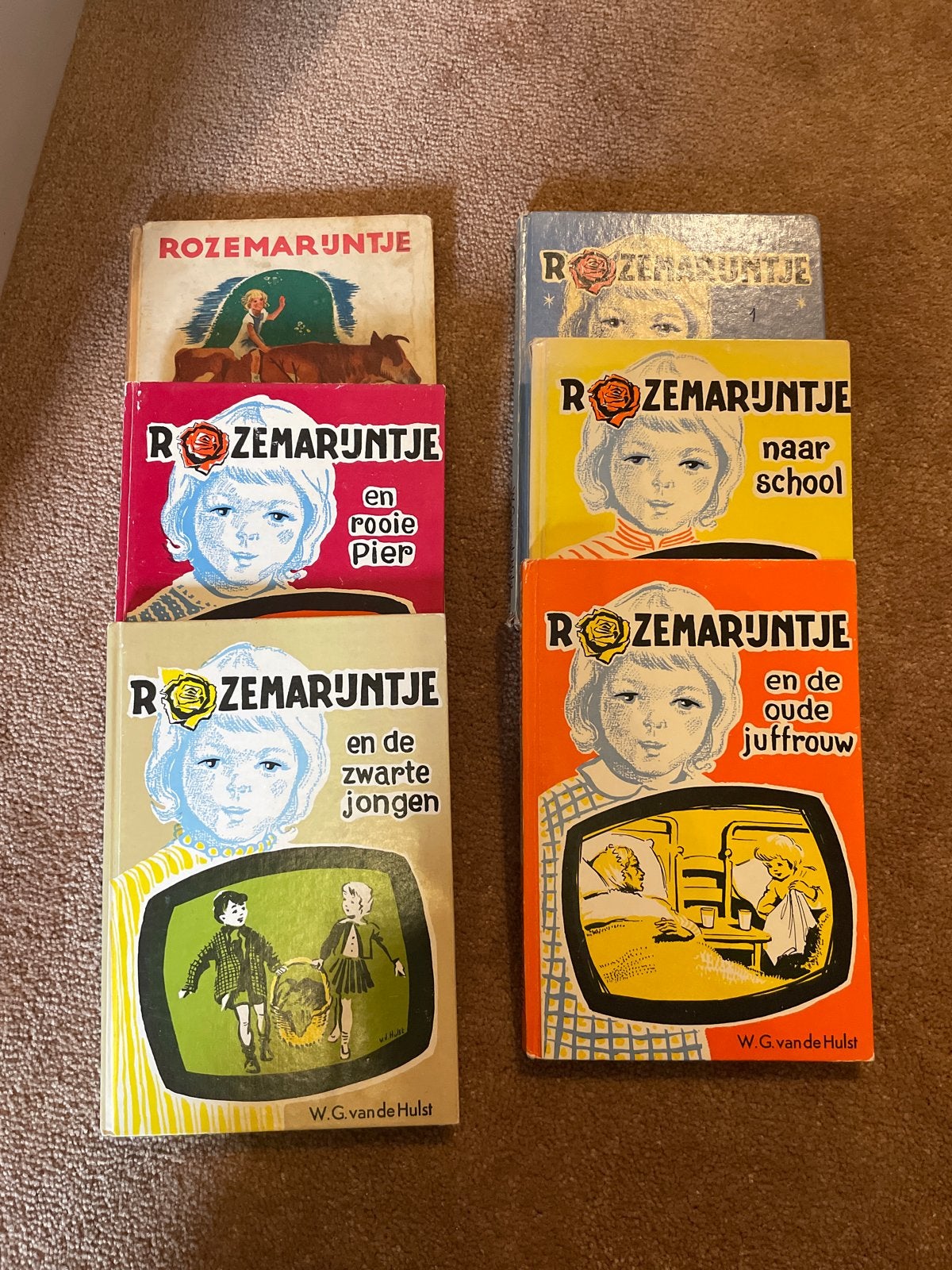 Verschillende oude en antieke Rozemarijntje boekjes, Ophalen of Verzenden, Gelezen, Fictie algemeen