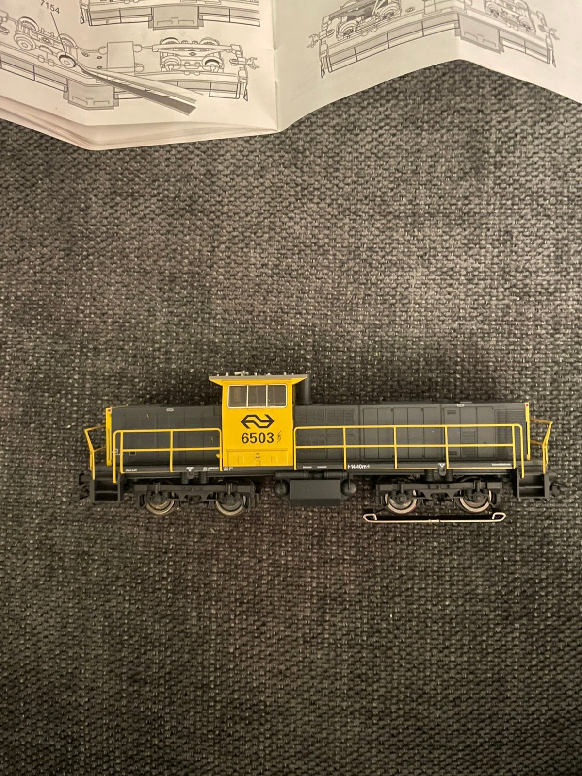 Marklin Mak 33644 NS, Wisselstroom, Wagon, Ophalen of Verzenden, Zo goed als nieuw