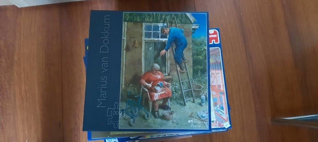 Marius van Dokkum puzzel De Doe het Zelfver, Hobby en Vrije tijd, Ophalen of Verzenden, 500 t/m 1500 stukjes, Zo goed als nieuw