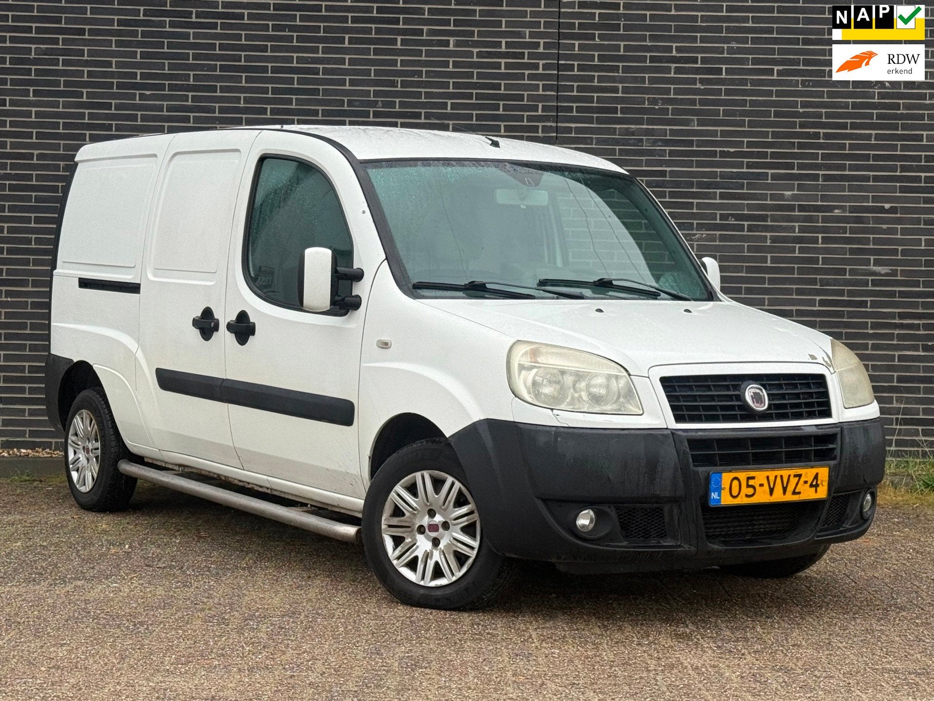 Fiat Doblò 1.3 MultiJet Basis Maxi Airco, Nieuwe APK!, Voorwielaandrijving, Gebruikt, 4 cilinders, Origineel Nederlands
