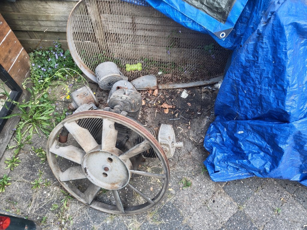 Giant compressor pump, Ophalen, Gebruikt
