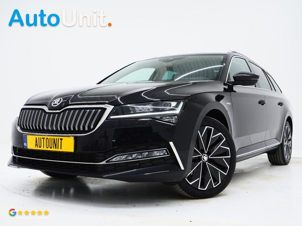 Skoda Superb Combi 1.4 TSI iV Laurin & Klement | Leder | Tre, Gebruikt, 4 cilinders, Zwart, 1709 kg