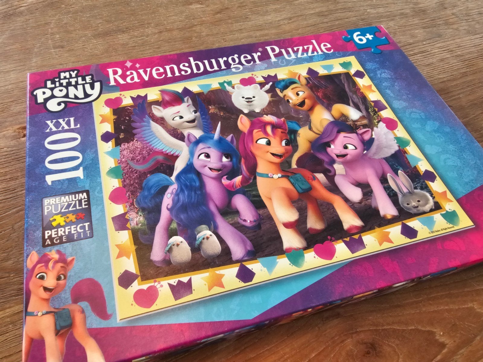 My Little Pony Ravensburger XXL 100 stukjes compleet, Ophalen, Meer dan 50 stukjes, Gebruikt, 6 jaar of ouder