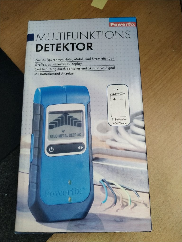 Powerfix Multifunctionele detector, Hobby en Vrije tijd, Elektronica-componenten, Nieuw, Ophalen of Verzenden