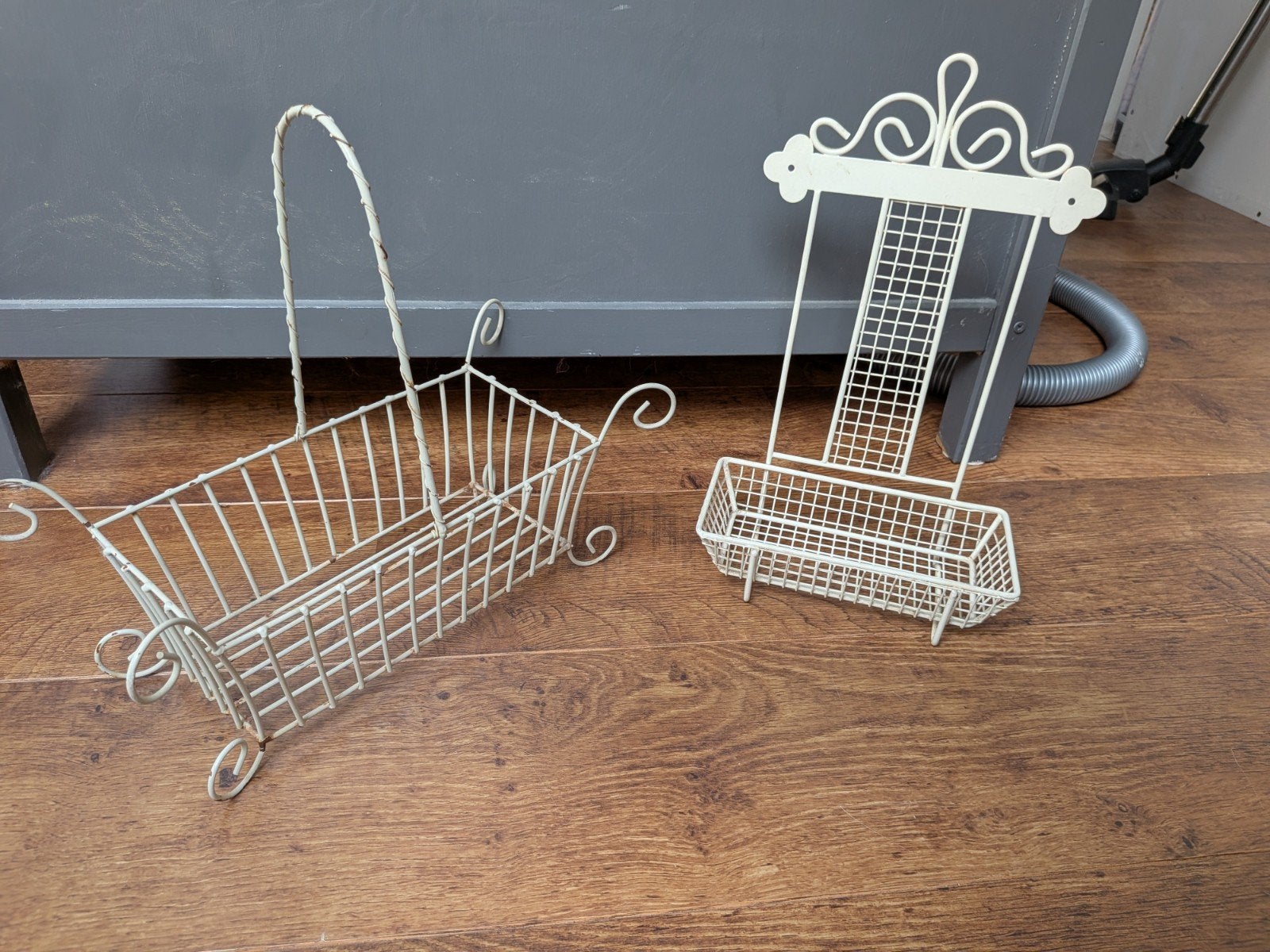 Brocante rekjes - set van 2, Ophalen of Verzenden