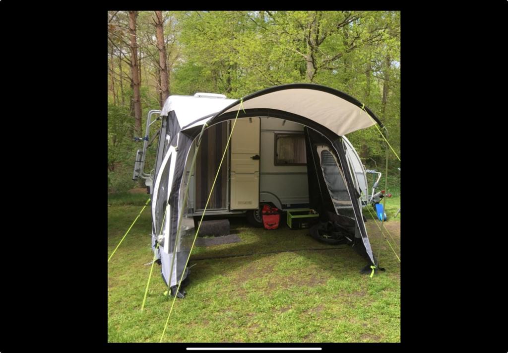 Voortent kampa opblaas bare voortent 2.80m 1x 3wk gebruikt, Ophalen