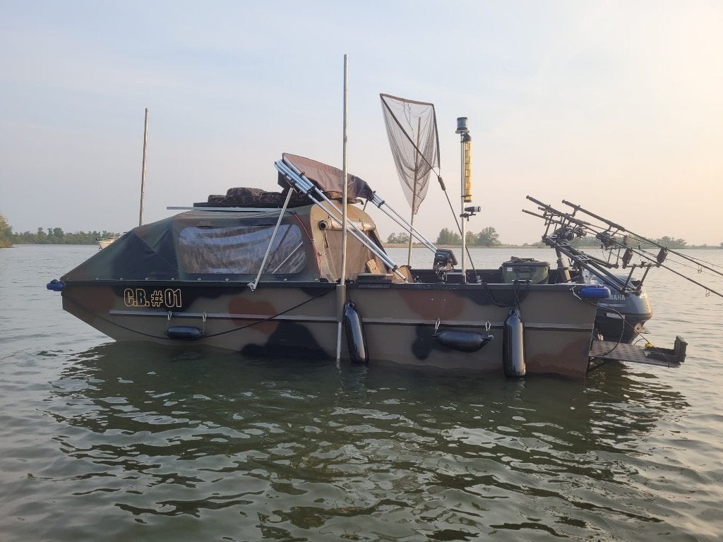 Aryn 530 karper visboot, Ophalen, Gebruikt, 2 m, 60 cm