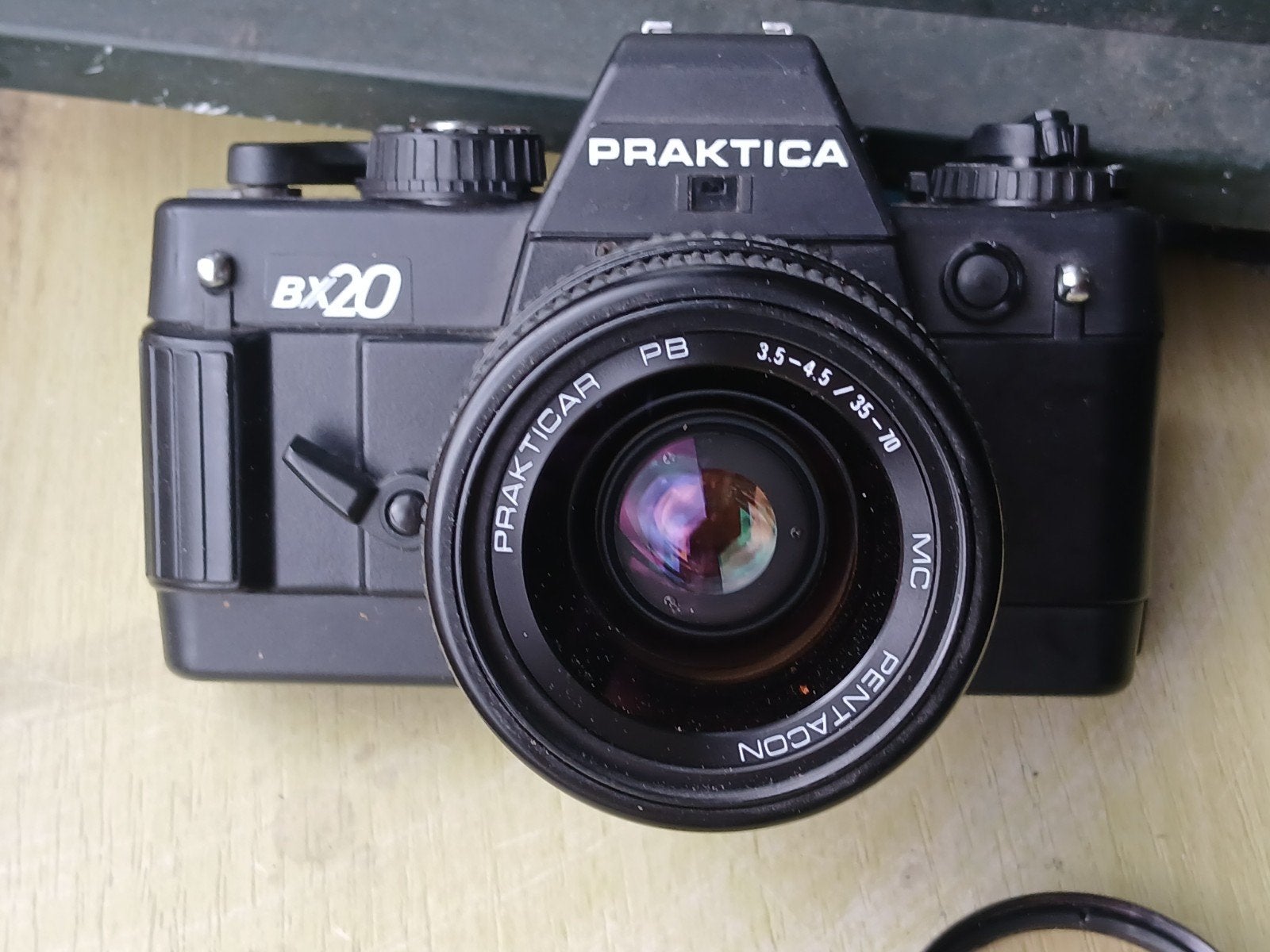Praktica BX20 Spiegelreflexcamera met Prakticar 35-70mm lens, Audio, Tv en Foto, Ophalen of Verzenden