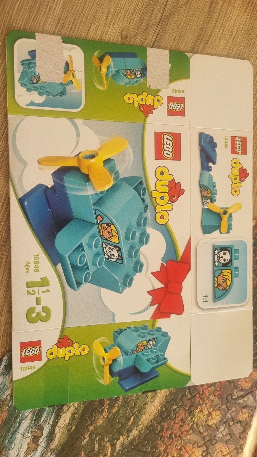 LEGO Duplo Vliegtuig 10849 - Zo goed als nieuw, Overige thema's, Ophalen of Verzenden, Zo goed als nieuw, Duplo