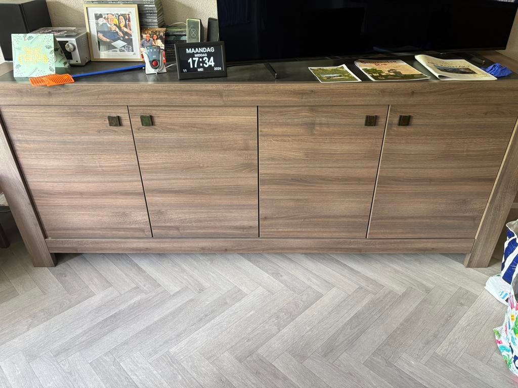 Dressoir kast eventueel met bijpassende salon tafel, Ophalen of Verzenden, Zo goed als nieuw, 25 tot 50 cm, 50 tot 100 cm