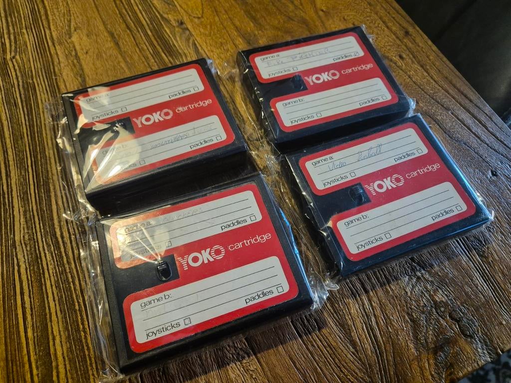 Vintage Yoko Cartridges - Retro Gaming Collectie, Gebruikt, Overige genres, 1 speler, Ophalen of Verzenden