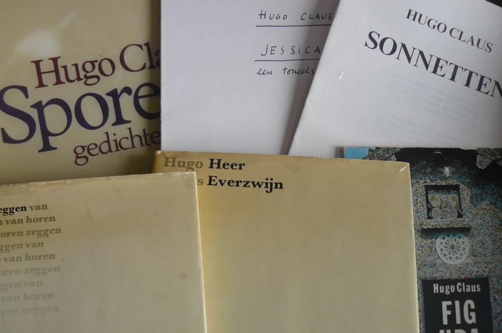 HUGO CLAUS / gedichten / toneel / sonnetten / 6X, Ophalen of Verzenden, Gelezen, België