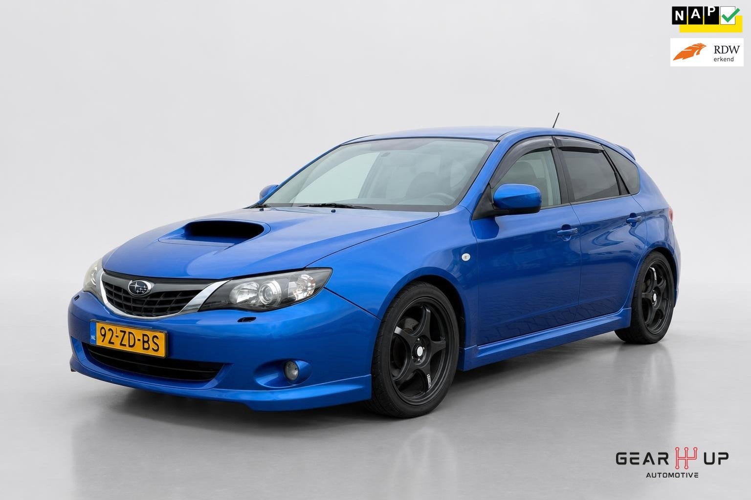 Subaru Impreza 2.5 WRX AWD CLIMA|CRUISE|INSTELB.VERING|NAP|, 230 pk, Gebruikt, 4 cilinders, Blauw