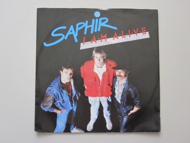 SAPHIR -  i am alive - vinyl 7", Gebruikt, 7 inch, Ophalen of Verzenden, Pop