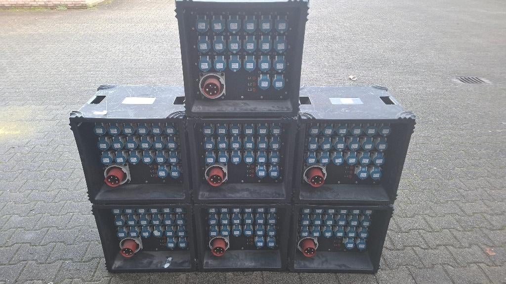 7x Titan 63a Distro Stroomverdelers paddestoelen NIEUW!, Ophalen, ., Nieuw, .