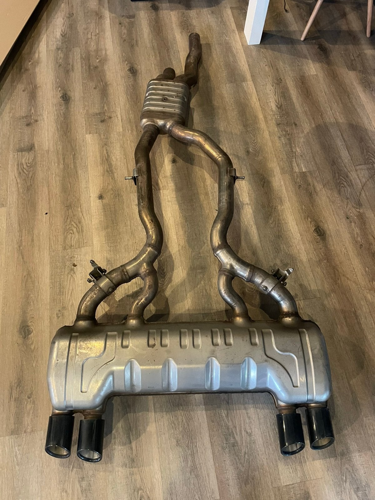 Originele uitlaat BMW M2 Competition, Auto-onderdelen, Uitlaatsystemen, Ophalen, Gebruikt, BMW