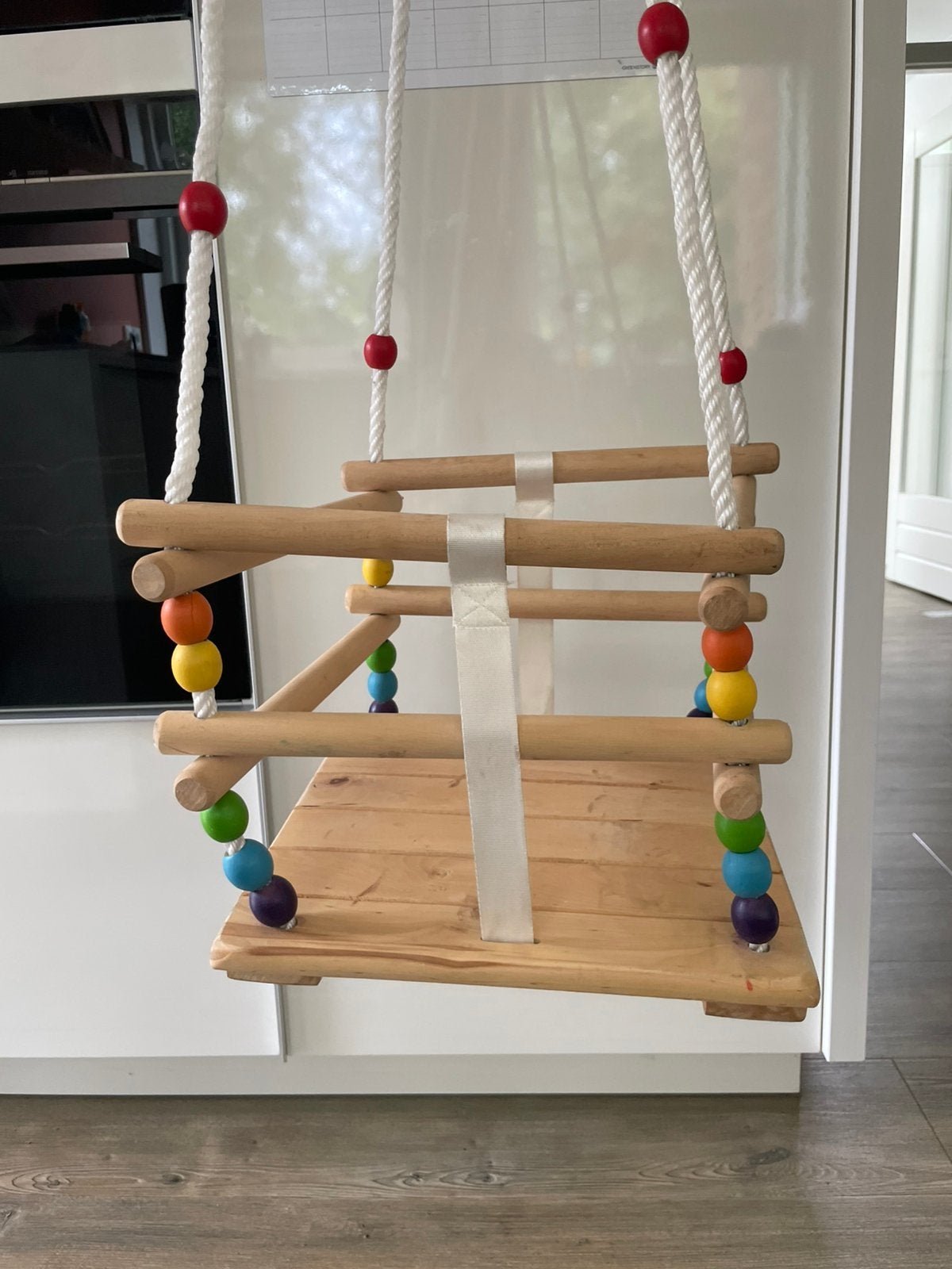 Houten babyschommel (nieuw), Ophalen, Nieuw